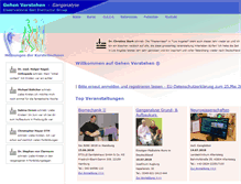 Tablet Screenshot of gehen-verstehen.de